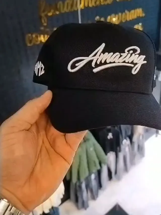 Boné Amazing preto