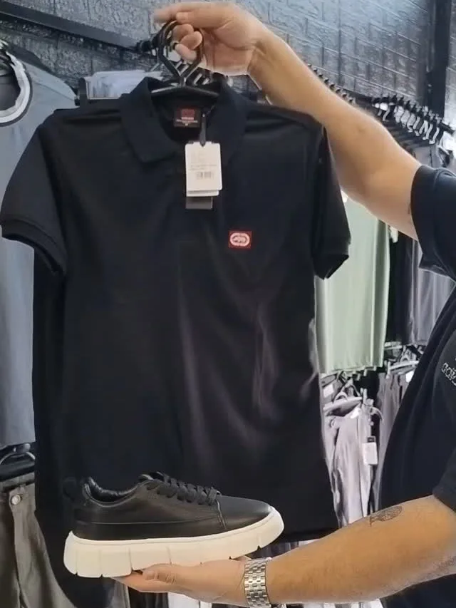 Polo Ecko preta